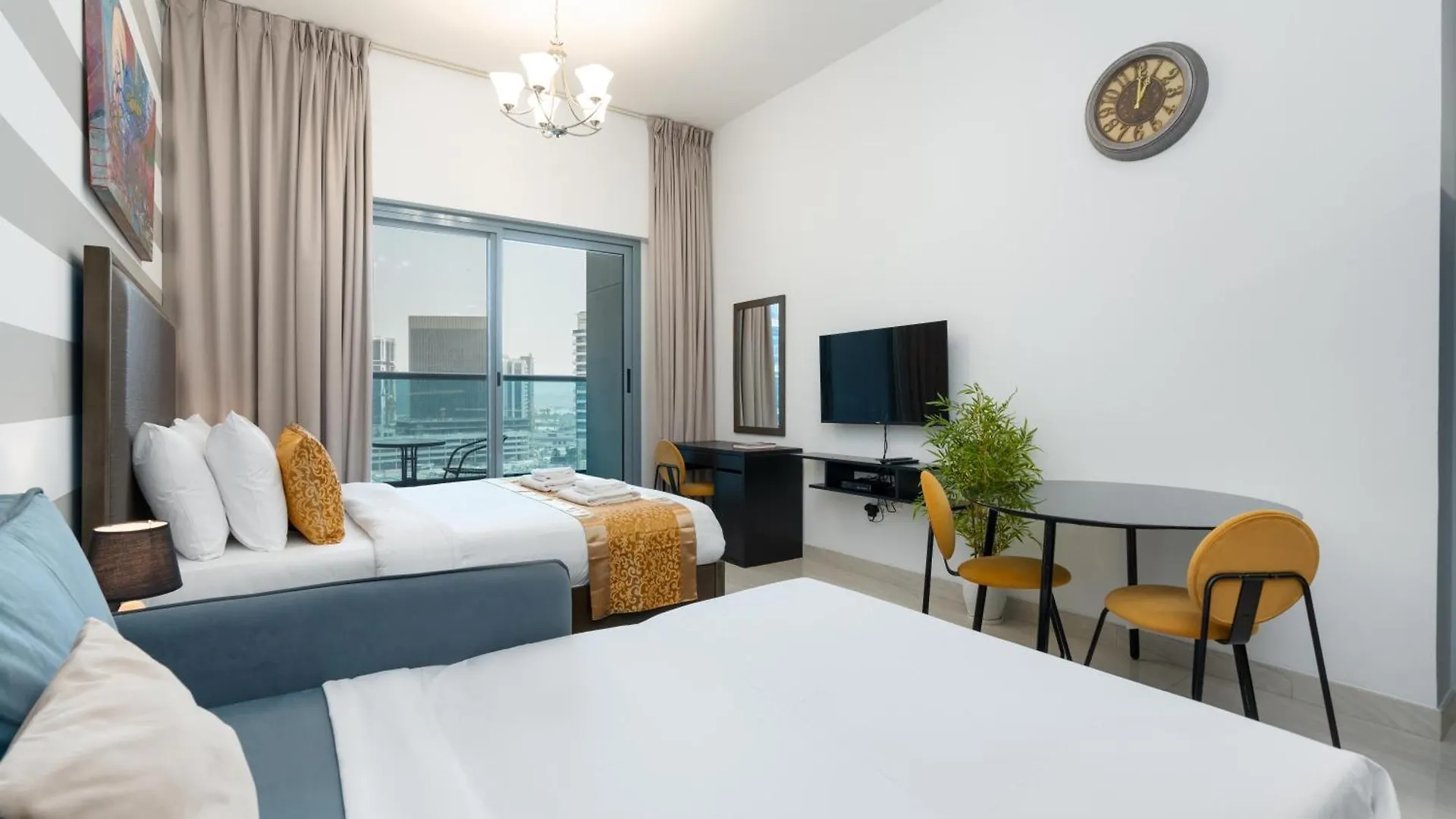 Vacay Lettings - Elite Residence Business Bay - Studio Dubai Lägenhet